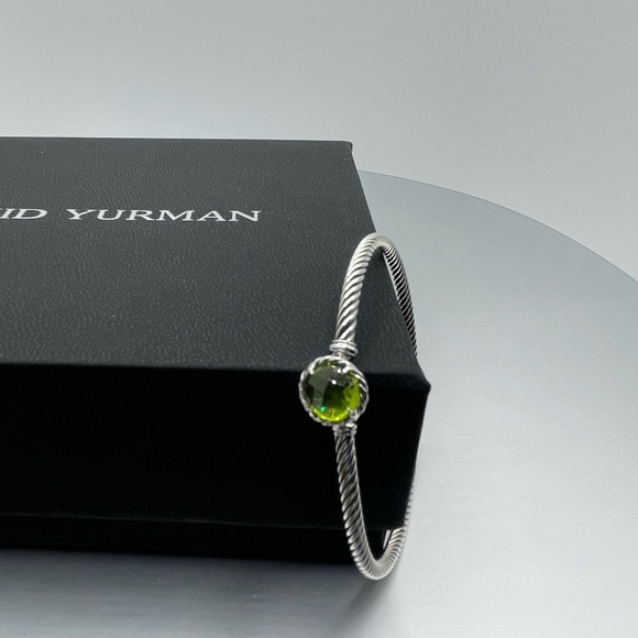 David Yurman Chatelaine Bracelet with Green Peridot - Picture 2 of 9